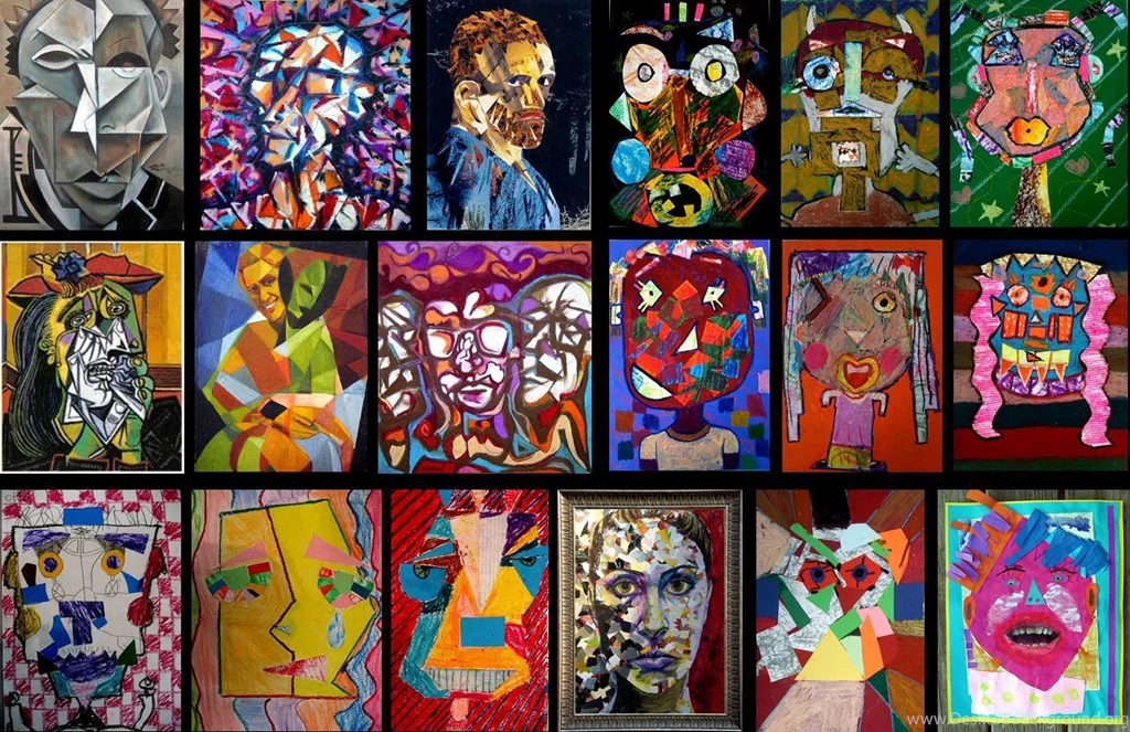 Picasso Cubism Paintings 7 Desktop Wallpapers Hivewallpaper.com