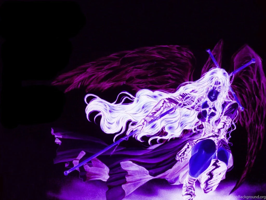 Angel Purple Black Electrifying