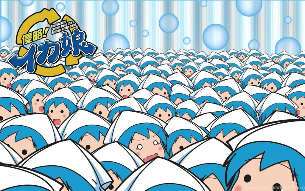 Shinryaku! Ika Musume HD Wallpapers And Backgrounds