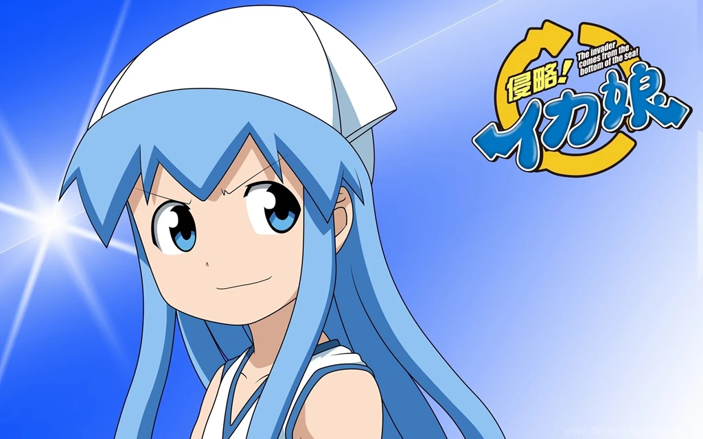 Squid Girl (Shinryaku! Ika Musume) Wallpapers Anime Desu