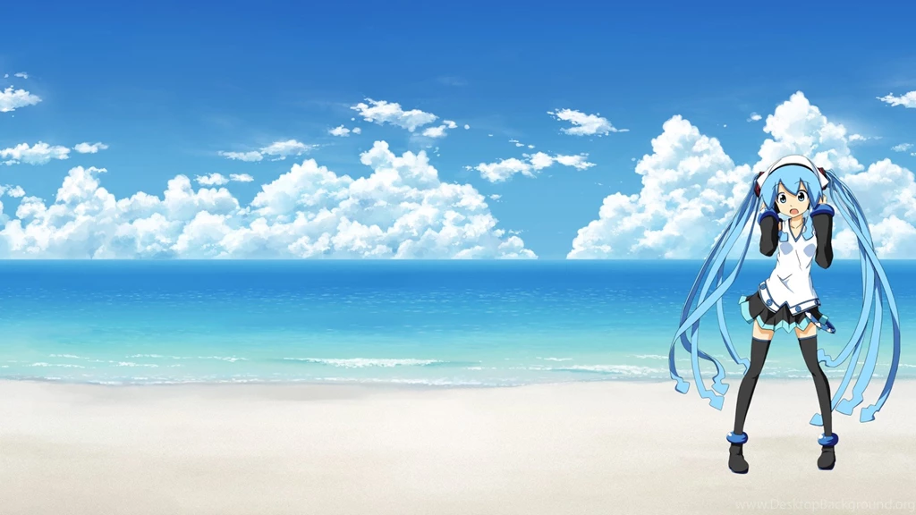 Miku The Squid Girl [1920x1080] : Animewallpapers