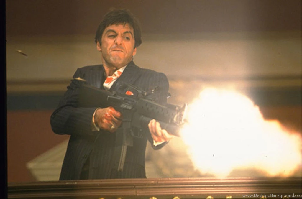 Guns Scarface Film Al Pacino