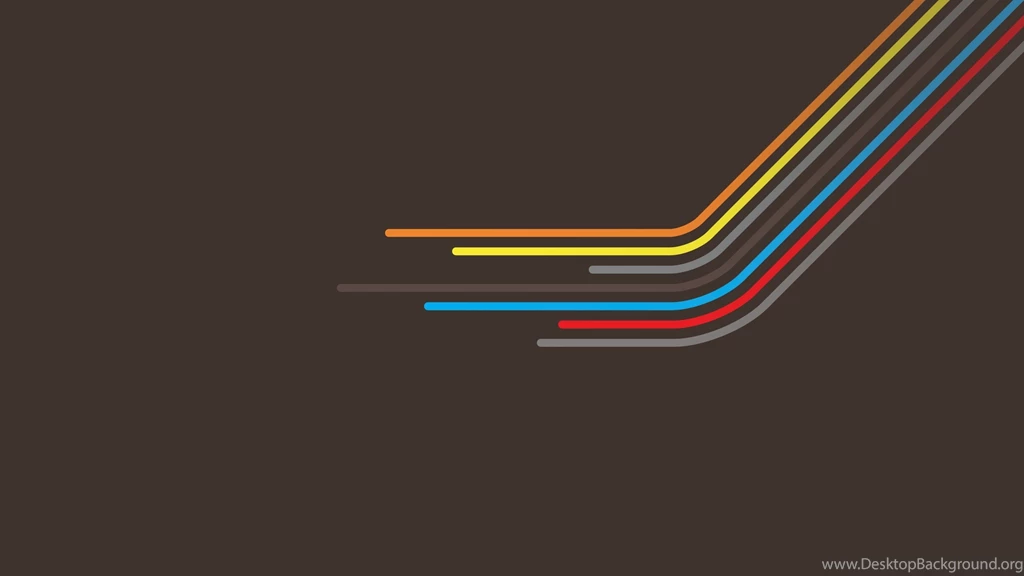 Retro Style Colorful Lines Vector Wallpapers HD / Desktop And ...