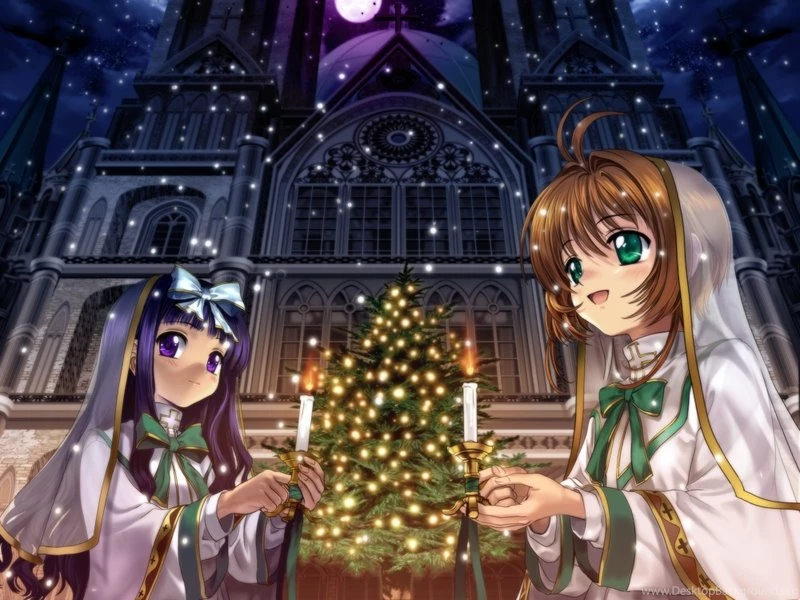 Christmas Cardcaptor Sakura 2000x1500 Wallpapers – Anime Card ...