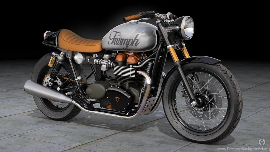 Triumph Bonneville T100 Cafe Racer Image