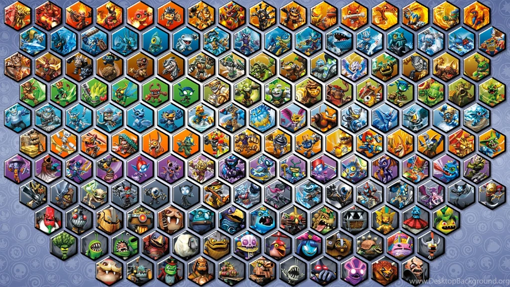 DeviantArt: More Like All Skylanders And Villains Hexagon ...