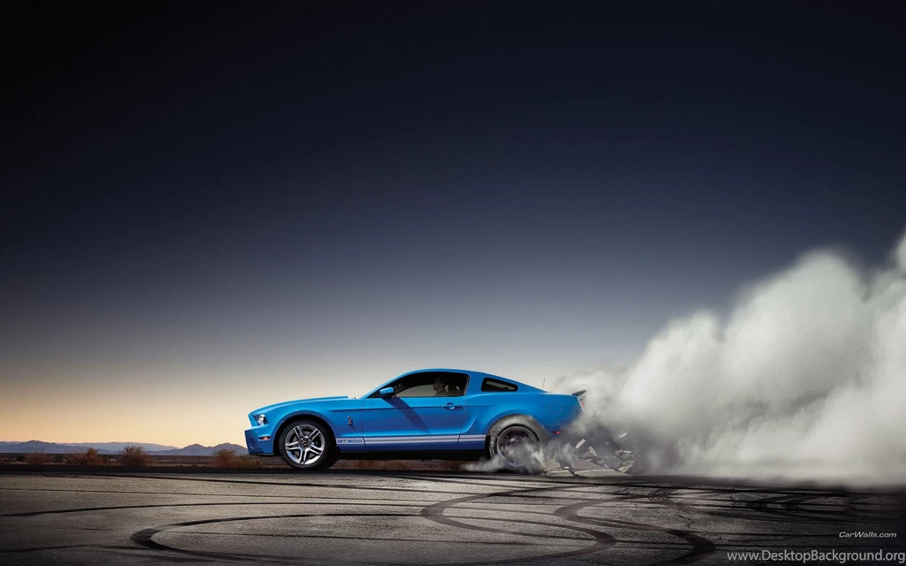Ford Mustang Shelby GT500 Burnout, Ford Gt Mobile Wallpapers ...