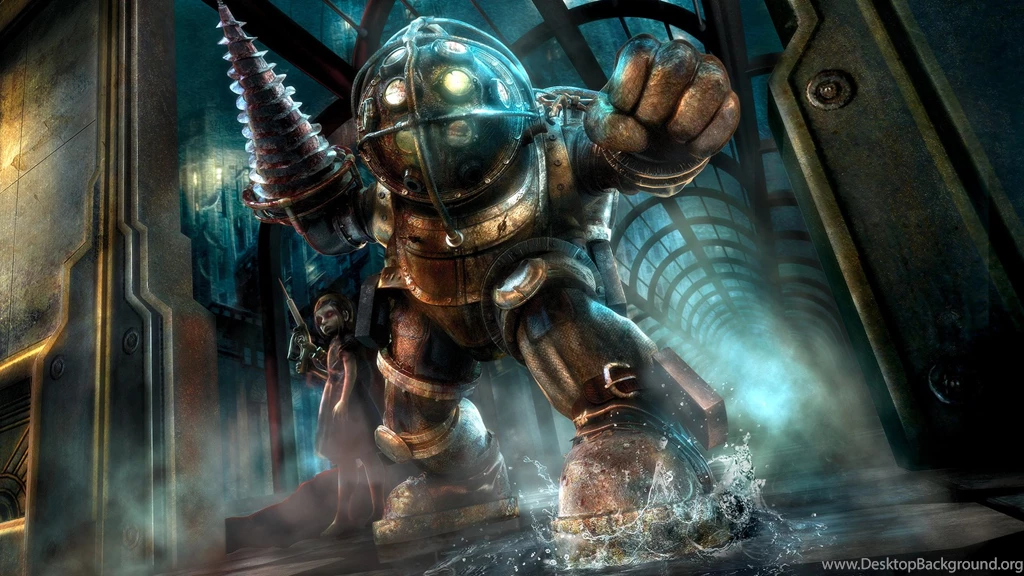 Bioshock Big Daddy And Little Sister Wallpapers Select Game