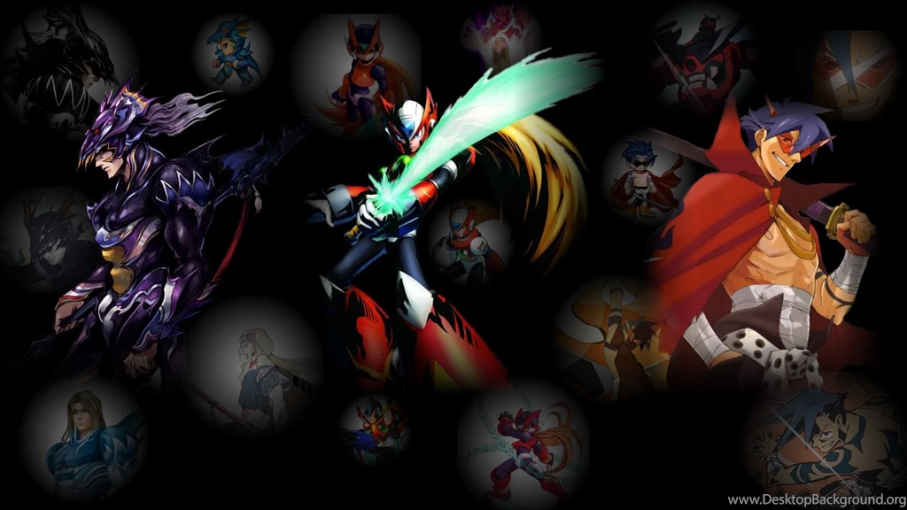 Wallpapers Kain, Zero, Kamina By DrakeClawfang On DeviantArt
