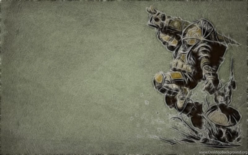 Big Daddy Little Sister Bioshock 2 1920x1200 Wallpapers – Video ...