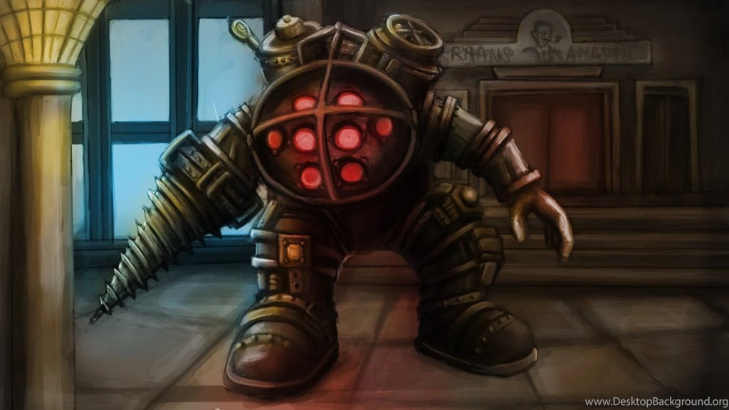 Bioshock Big Daddy Without Helmet Images