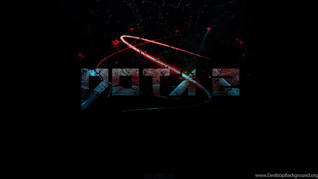 Wallpapers Dota 2, Logo, Game HD