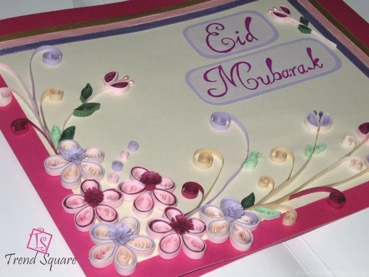 HQ Wallpapers Plus Provides Different Size Of Hand Made Eid Cards ...