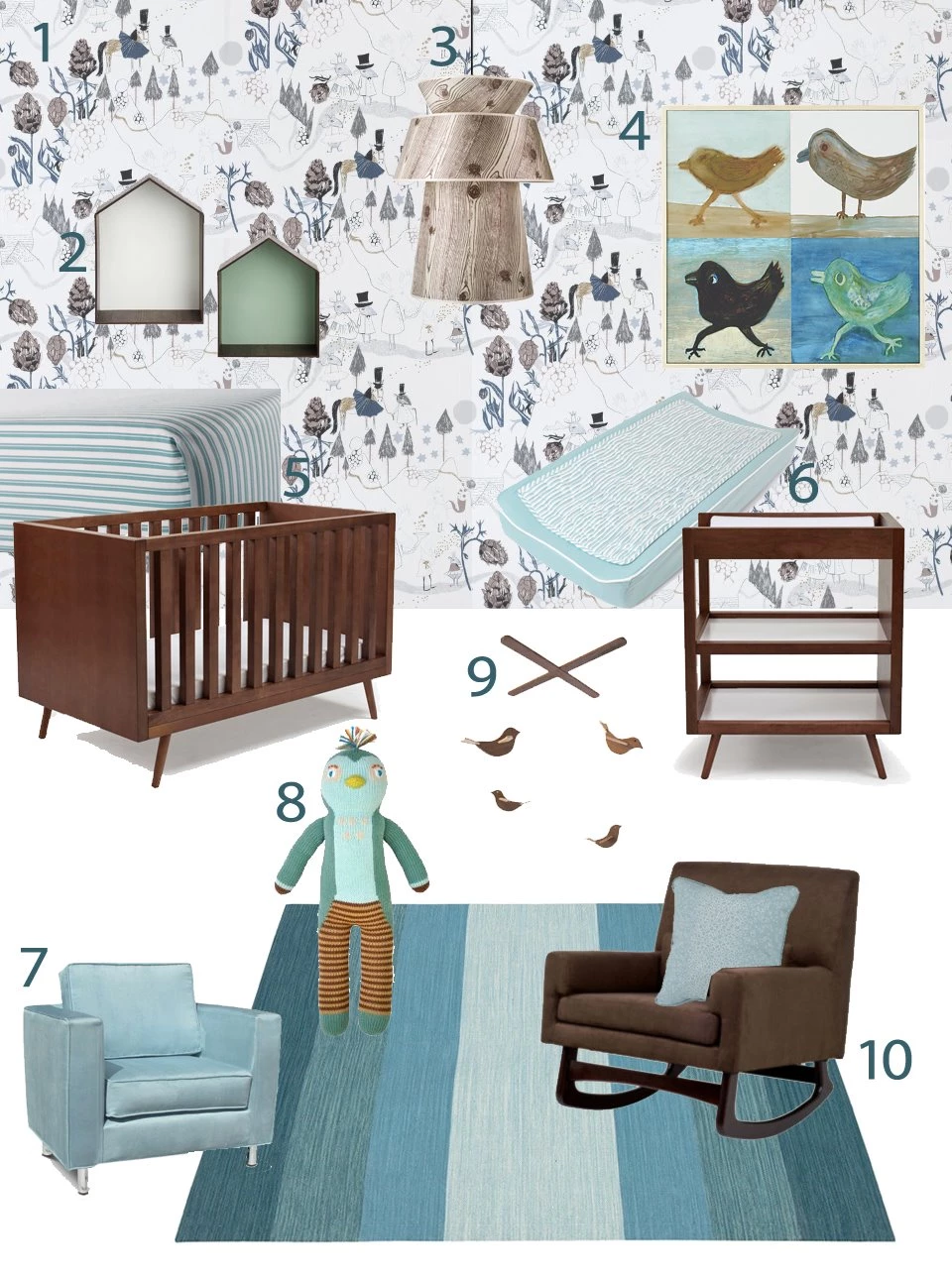 Modern Nursery « Buymodernbaby.com
