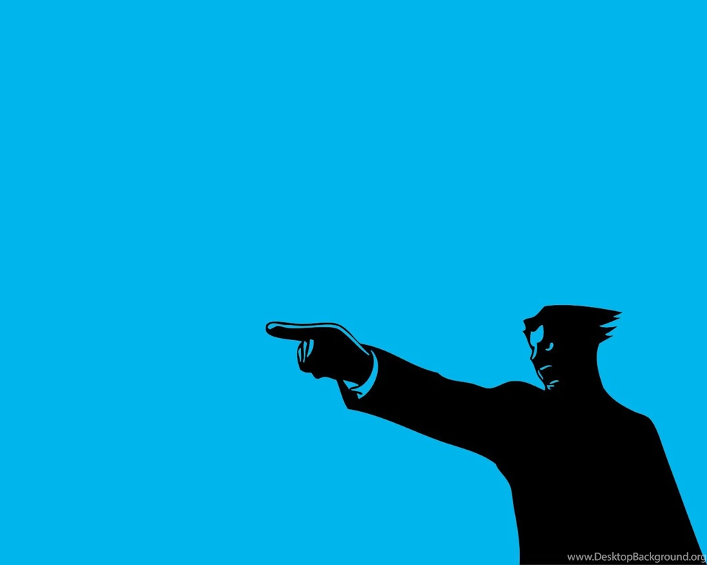 Minimalistic Phoenix Wright Ace Attorney