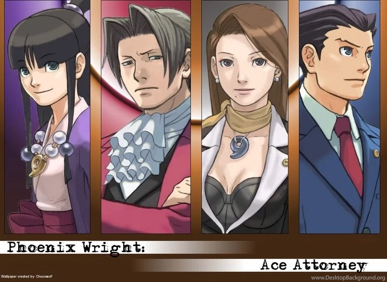 Phoenix Wright Wallpapers Photo By Yugiohcardcreator