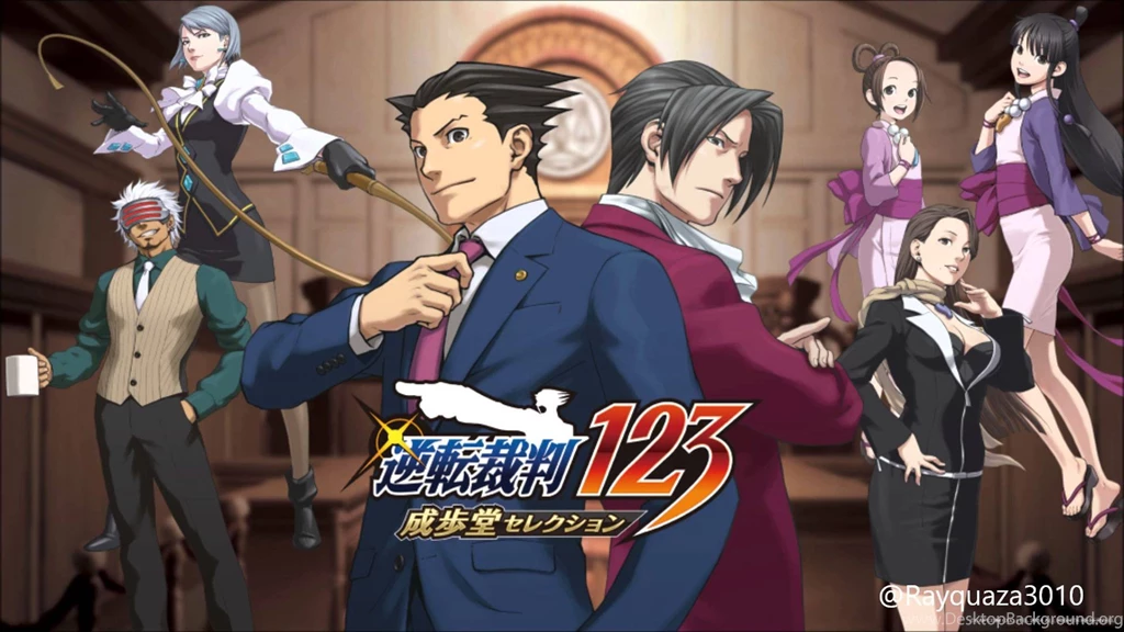 Gyakuten Saiban (Ace Attorney) 123 DLC soundtrack YouTube