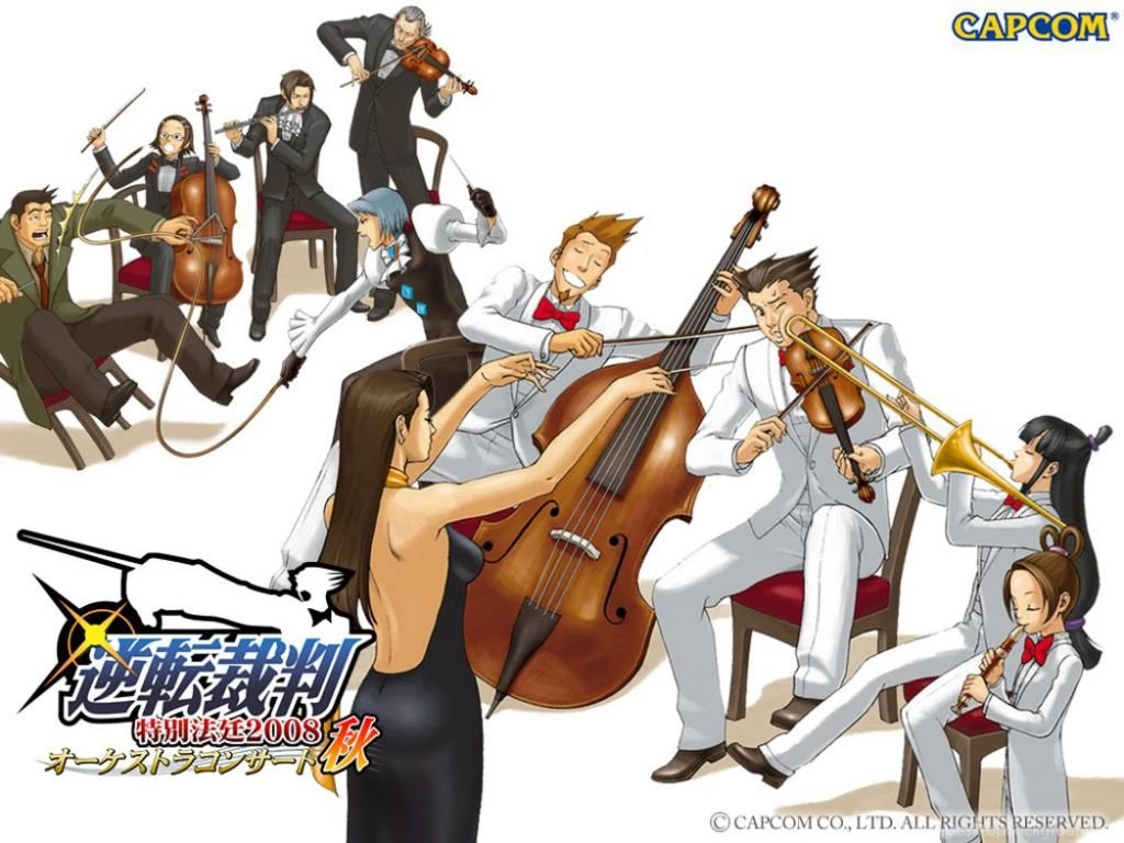 Wallpapers Halloween Band The Free Phoenix Wright Music 1024x768 ...
