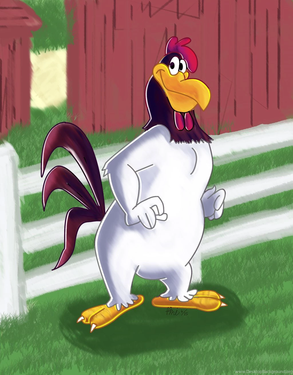Foghorn Leghorn Speed Painting By IDROIDMONKEY On DeviantArt
