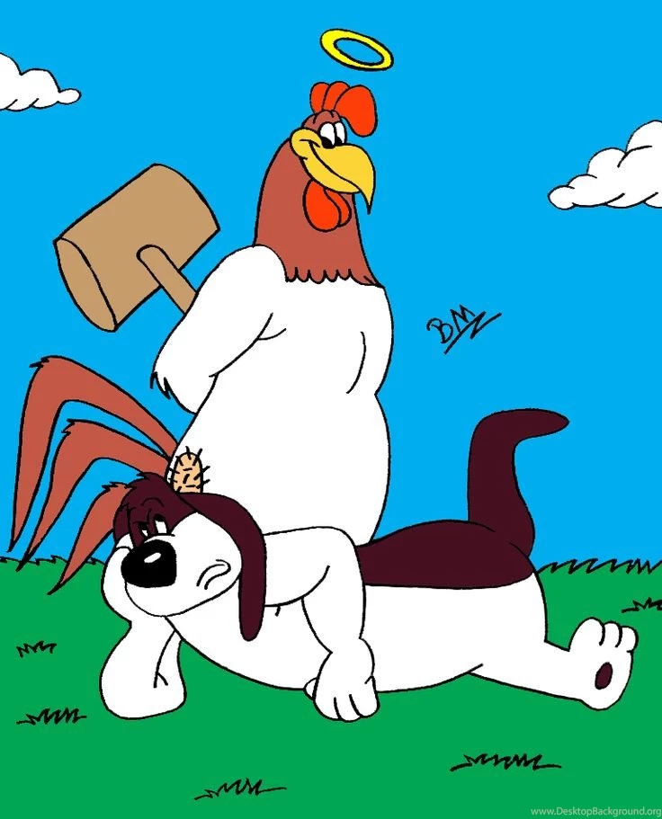 Cartoon Rooster Foghorn Leghorn
