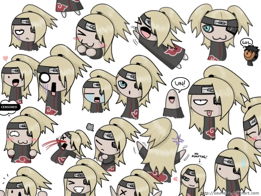 Top Deidara Cute 11280 Wallpapers Wallpapers