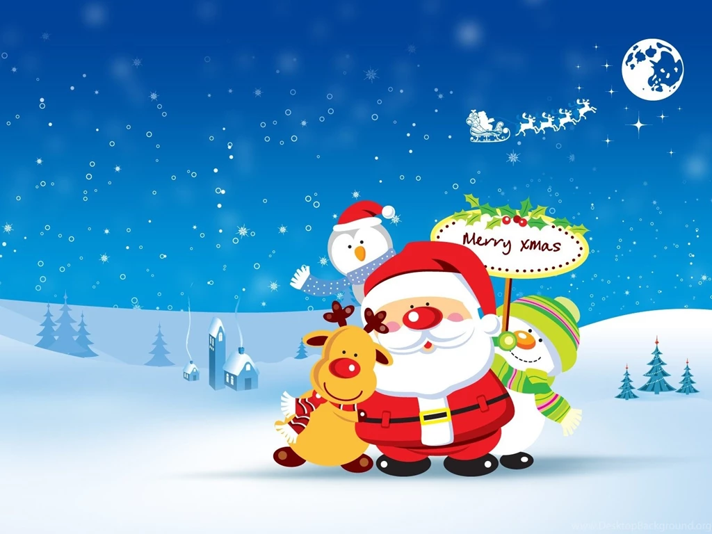 Animated Merry Christmas Wallpapers Best HD Desktop Wallpapers ...
