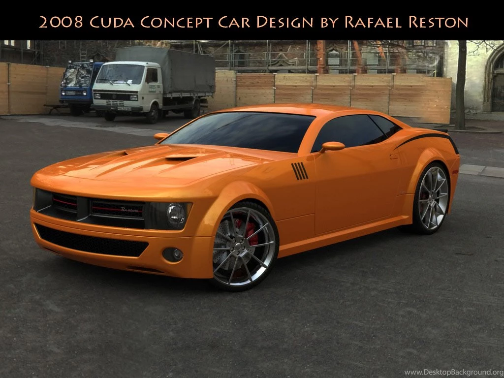 Wallpapers Hemi Cuda Rafael Reston Concept X 1024x768