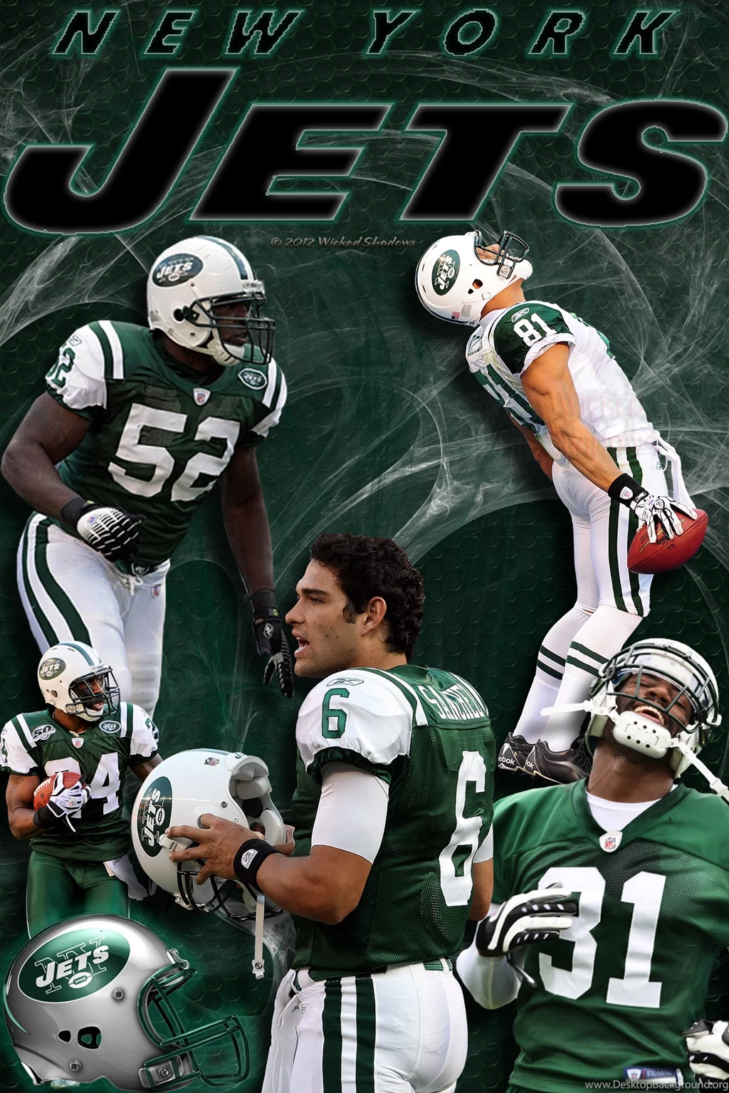 Wallpapers By Wicked Shadows: New York Jets Team Wallpapers