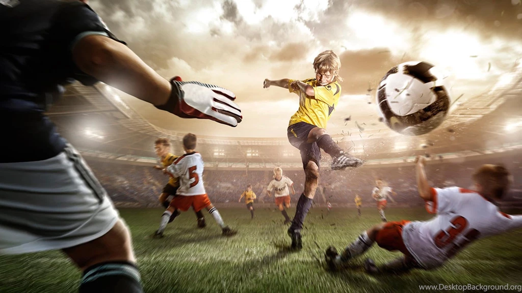 Custom Resize Soccer Children Goal HD Wallpapers