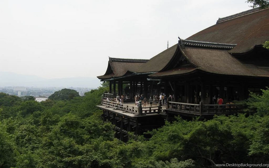 Japan Architecture Kyoto Kiyomizu dera : Desktop And Mobile ...