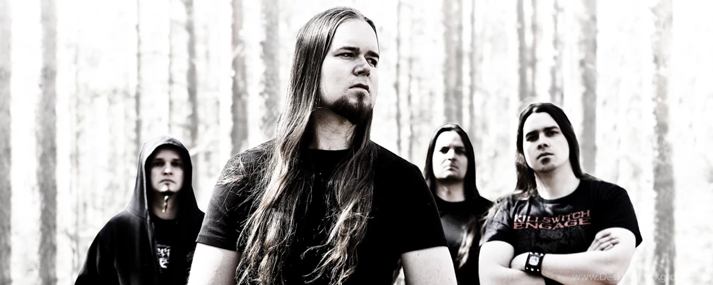 Download Wallpapers 2560x1024 Insomnium, Hair, Look, Forest, Trees ...