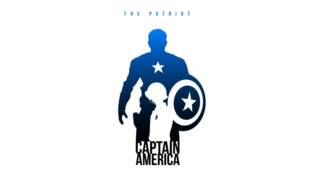 Iron Man Silhouettes Superheroes The Avengers Movie White ...