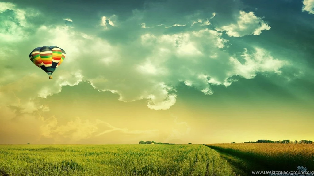 Wallpapers Nachural Wallpapr Natural Fields Clouds 1366x768 ...