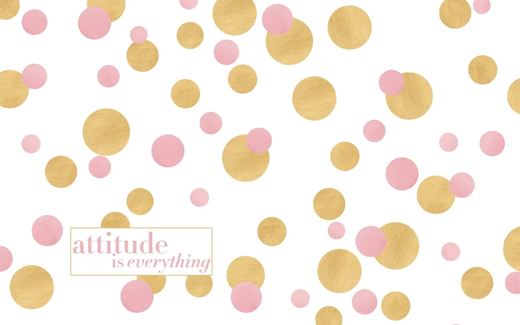 Gold Polka Dot Desktop Wallpapers