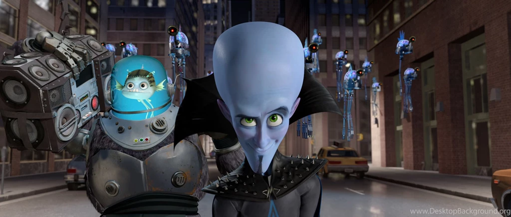 Megamind And Minion Desktop Wallpapers