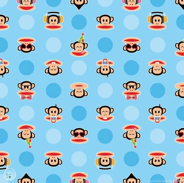 Pattern iPhone iPad Paul Frank Wallpaper. Phone Background. Lock ...