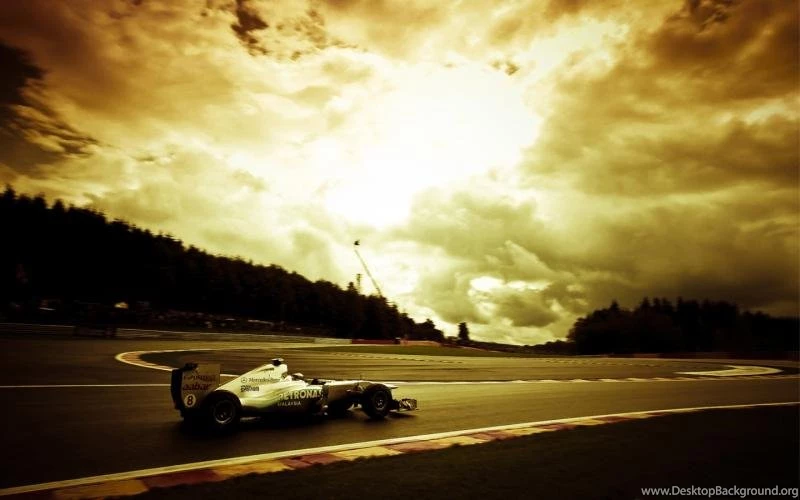 Race Car Formula One F1 Clouds Race Track HD Wallpaper,cars ...