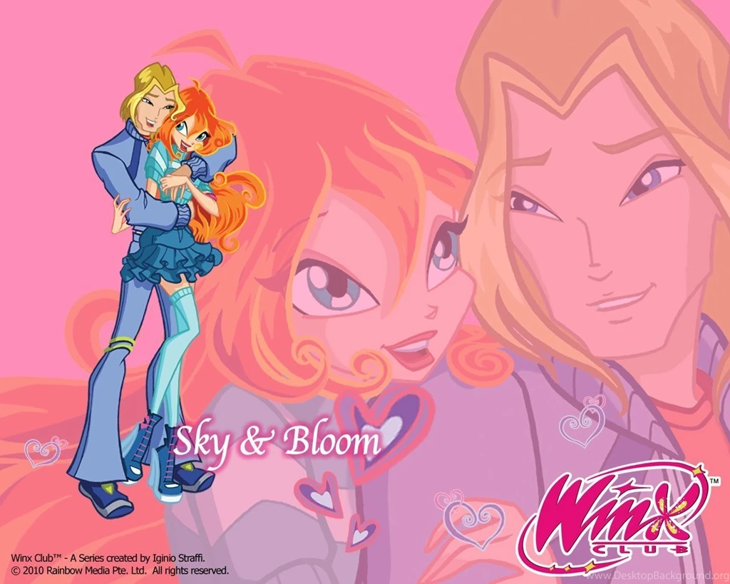 Sky & Bloom The Winx Club Wallpapers (14318234) Fanpop