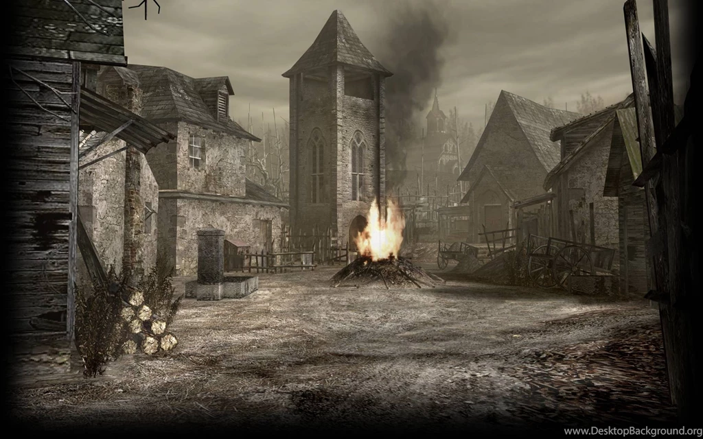 Image Resident Evil 4 Biohazard 4 Backgrounds RE4 Village.jpg ...