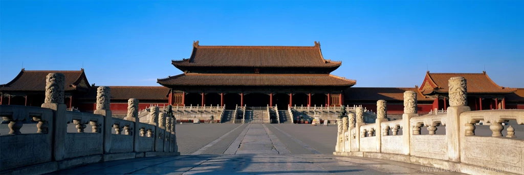 Wallpapers Beijing Imperial Palace / Forbidden City 2300*768 NO ...