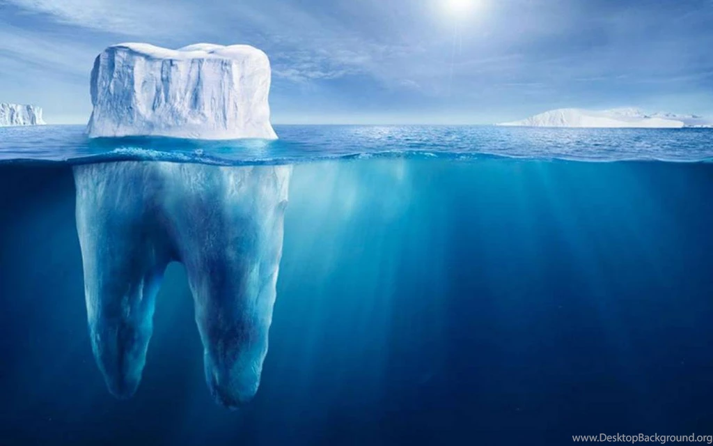 Illustrations Iceberg Teeth Humour Wallpapers   (