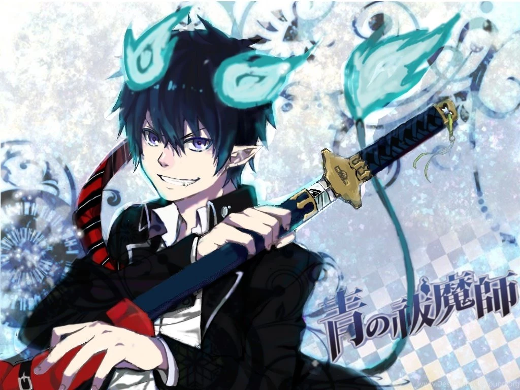 Wallpapers Blue Exorcist Tags Anime Ao No Okumura Rin Pixiv