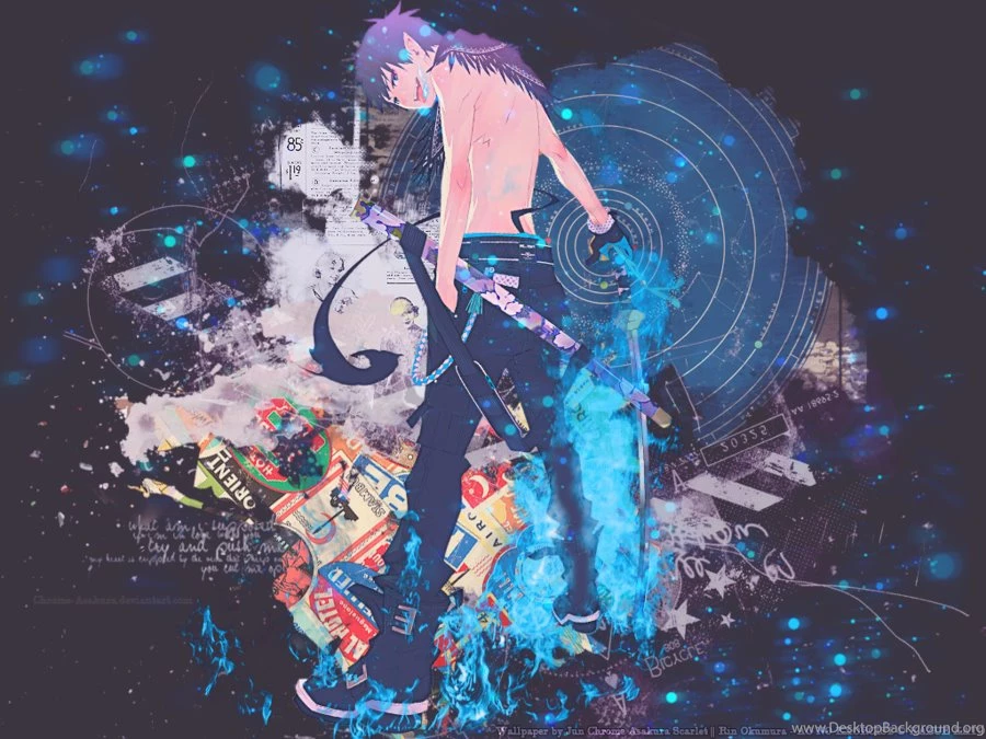DeviantArt: More Like Rin Okumura Wallpapers By Chrome Asakura