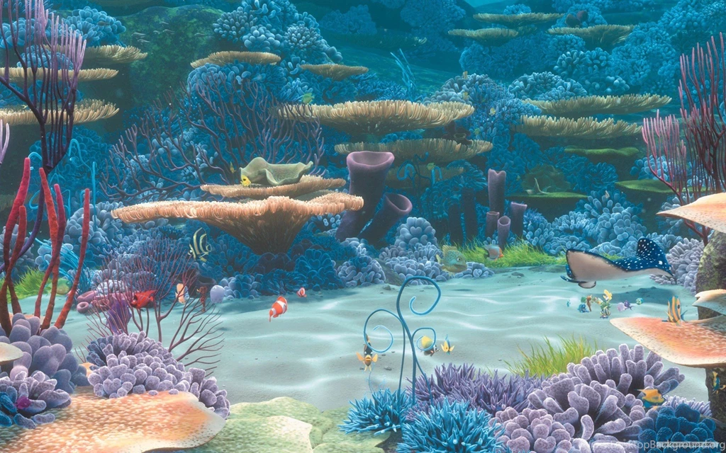 Free Wallpapers Free Cartoon Wallpapers Finding Nemo 3D 2012 ...