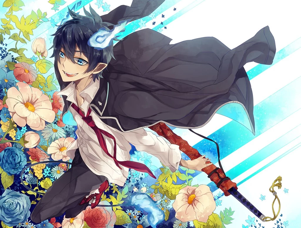 No Exorcist Rin Okumura Katana 0008 HD Wallpapers