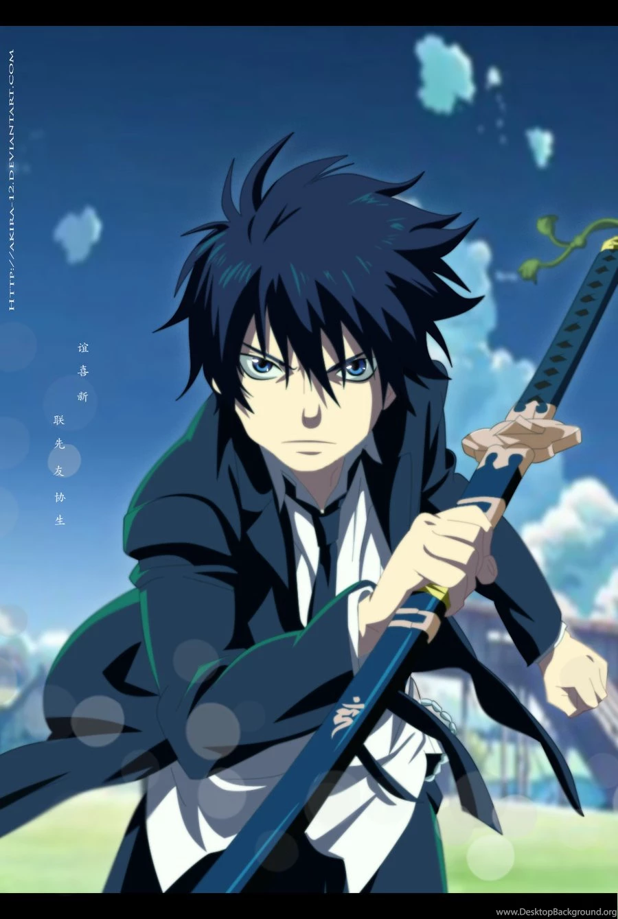 Ao No Exorcist: Yukio, Rin And Kuro   Wallpapers By LinxStrife On ...