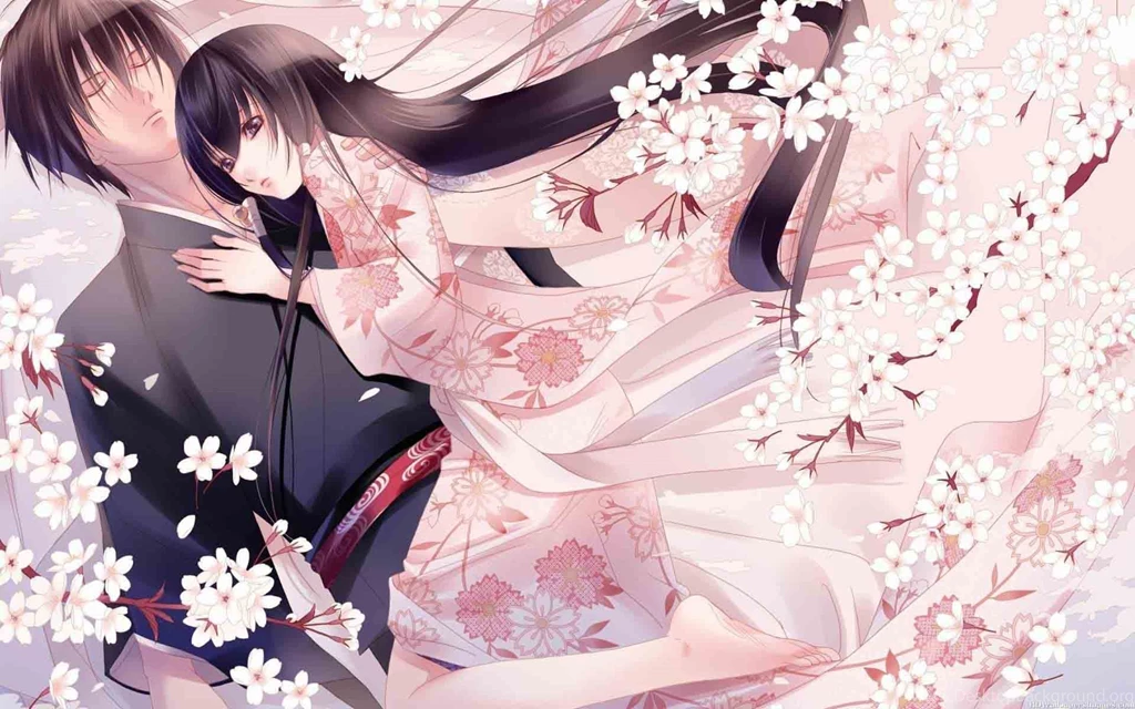 Anime Couple Hug Latest HD Wallpapers Free Download