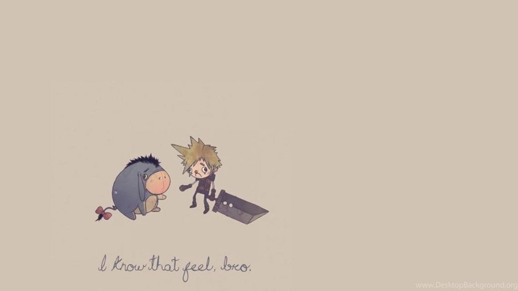 Minimalistic Humor Eeyore Wallpapers