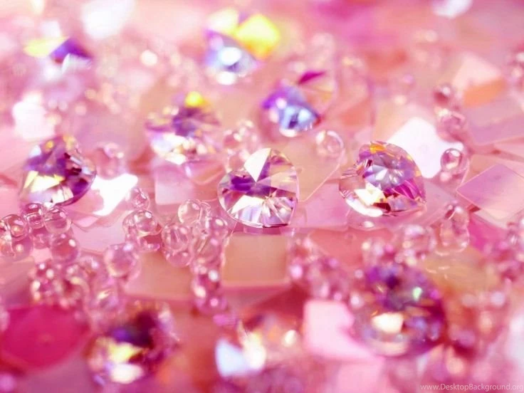 Cool Heart Backgrounds Pink 3d_diamond_hearts