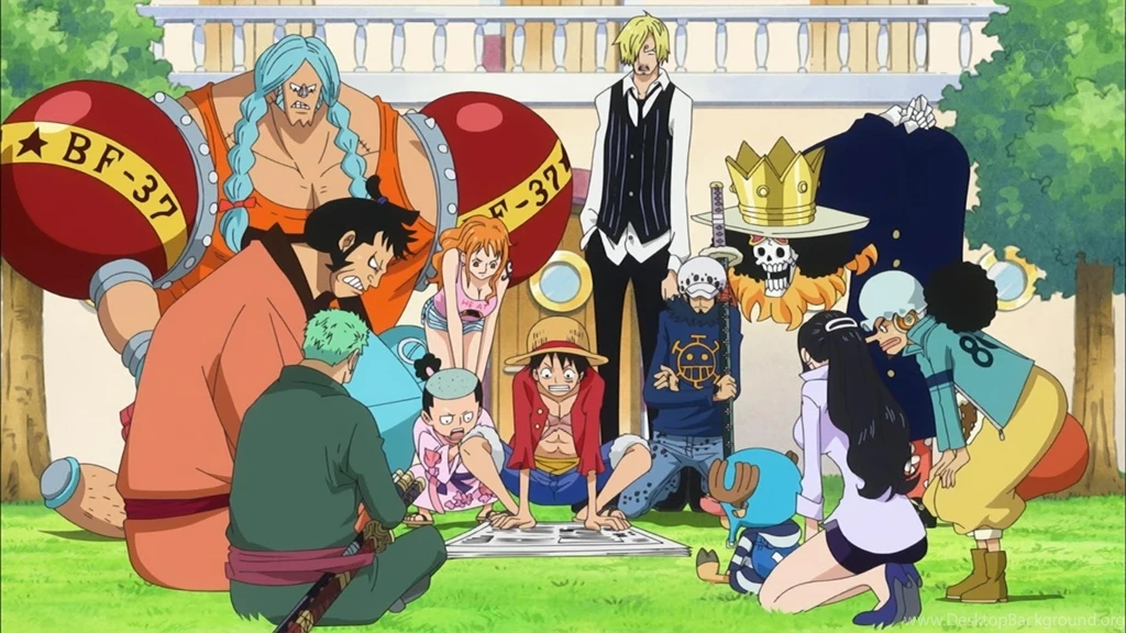 Image Straw Hat Pirates And Allies Read Newspaper.png One ...